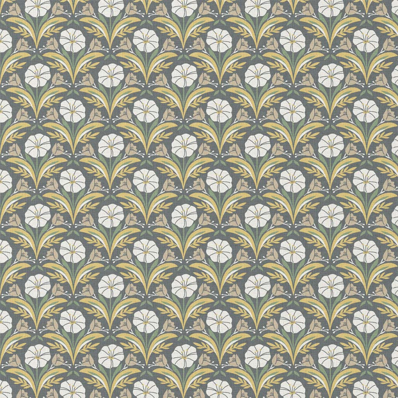 Printed Cotton SELMA2 Green / Yellow